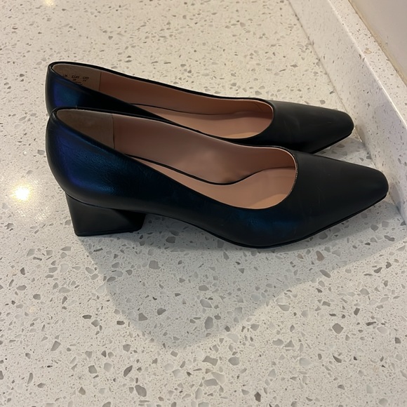 Franco Sarto Black Block Heels - Picture 3 of 7